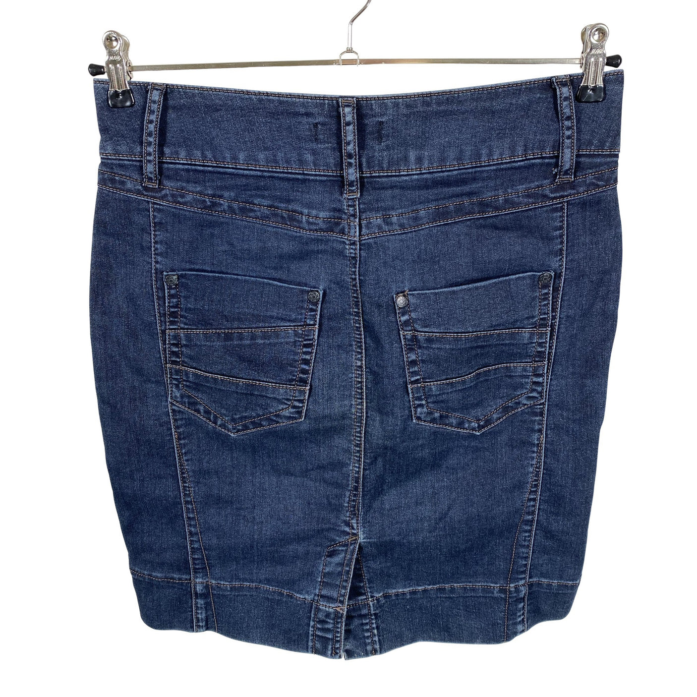 Unisex Cream - Denim skirt, size 38 - Blue (2)