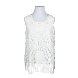 Unisex Samoon - Top, size 46 - White (1)