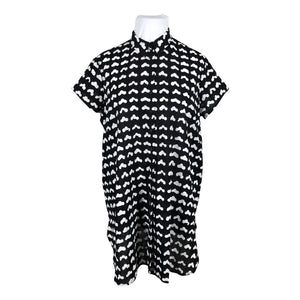 Unisex Marimekko - Schiffon dress, size 44 - Black (1)