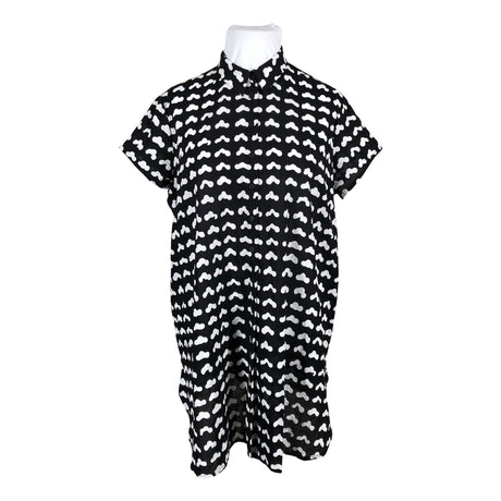 Unisex Marimekko - Schiffon dress, size 44 - Black ()