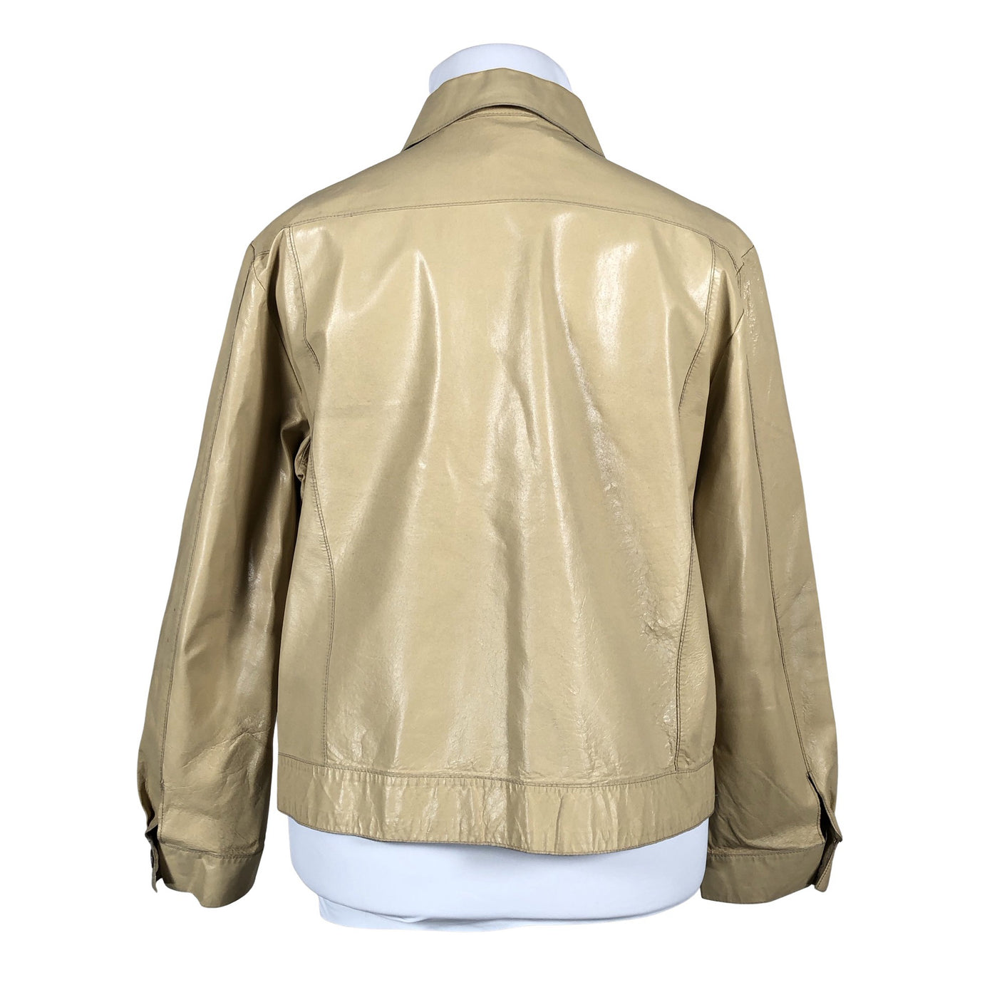 Unisex Marc O'Polo - Leather jacket, size 42 - Beige (2)