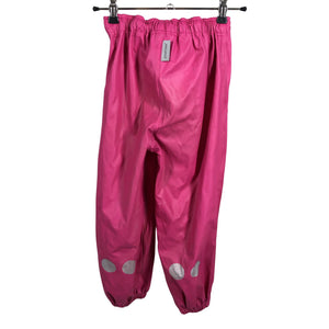 Unisex Jonathan - Rain trousers, size 110 - 116 - Pink (2)