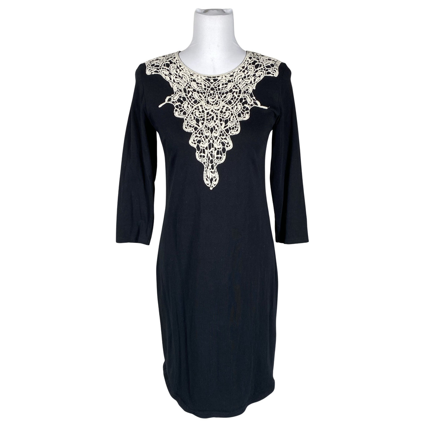 Unisex Lumoan - Tricot dress, size 34 - Black (1)