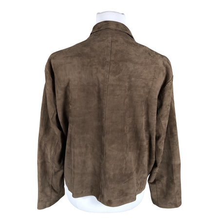 Unisex Repeat - Leather jacket, size 40 - Brown (2)