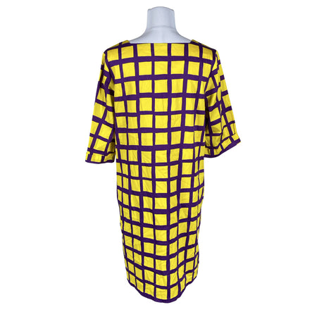 Unisex Marimekko - Schiffon dress, size 40 - Yellow (2)