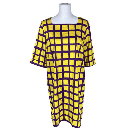 Unisex Marimekko - Schiffon dress, size 40 - Yellow ()