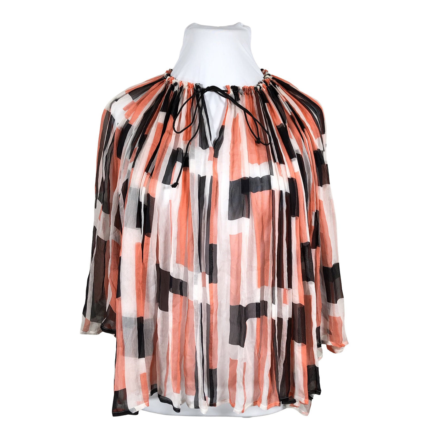 Unisex Marimekko - Short-sleeved blouse, size 48 - Light pink (2)