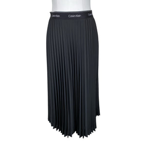 Unisex Calvin Klein - Pleated skirt, size 38 - Black (1)