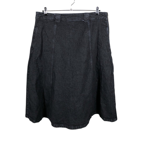 Unisex Seasalt Cornwall - Denim skirt, size 46 - Black ()