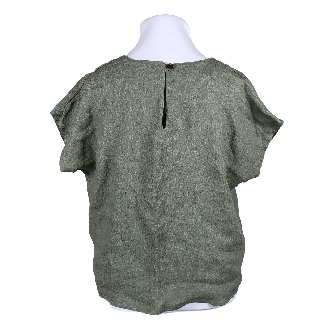Unisex Nouki - Short-sleeved blouse, size 42 - Green (2)