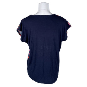 Unisex More&More - Short-sleeved blouse, size 38 - Blue (2)