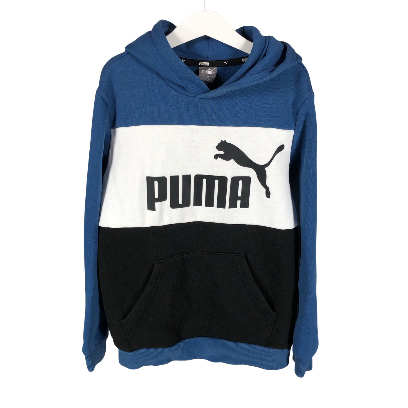 Unisex Puma - Hoodie, size 146 - 152 - Blue (1)