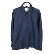 Unisex Mingnelin - Collared shirt, size 140 - 146 - Blue ()