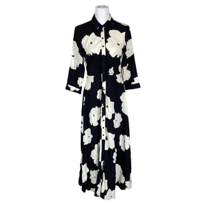 Unisex Y.A.S - Schiffon dress, size 38 - Black (1)