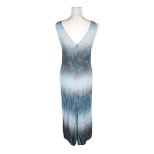 Unisex Promise - Schiffon dress, size 36 - Turquoise (2)