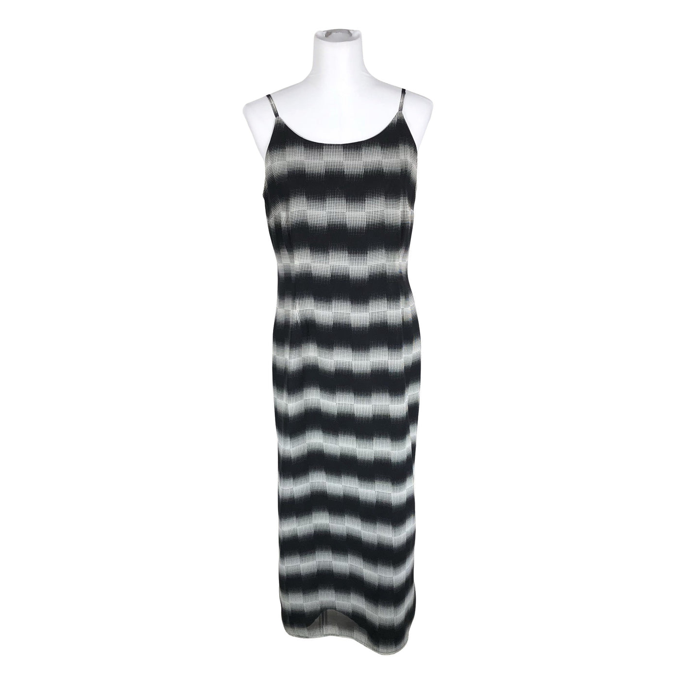Unisex Tazzia - Schiffon dress, size 38 - Black (1)