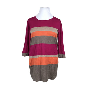 Unisex S.T.I - Knit tunic, size 44 - Brown (1)