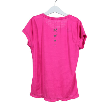 Unisex Soc - Sports shirt, short sleeve, size 146 - 152 - Pink (2)