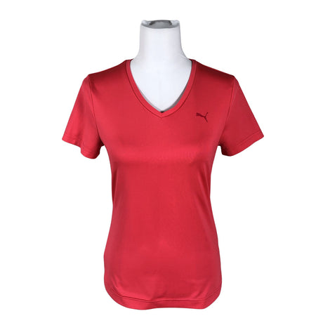 Unisex Puma - Sports shirt, short sleeve, size 38 - Red ()