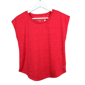 Unisex Soc - Sports shirt, short sleeve, size 158 - 164 - Red (1)