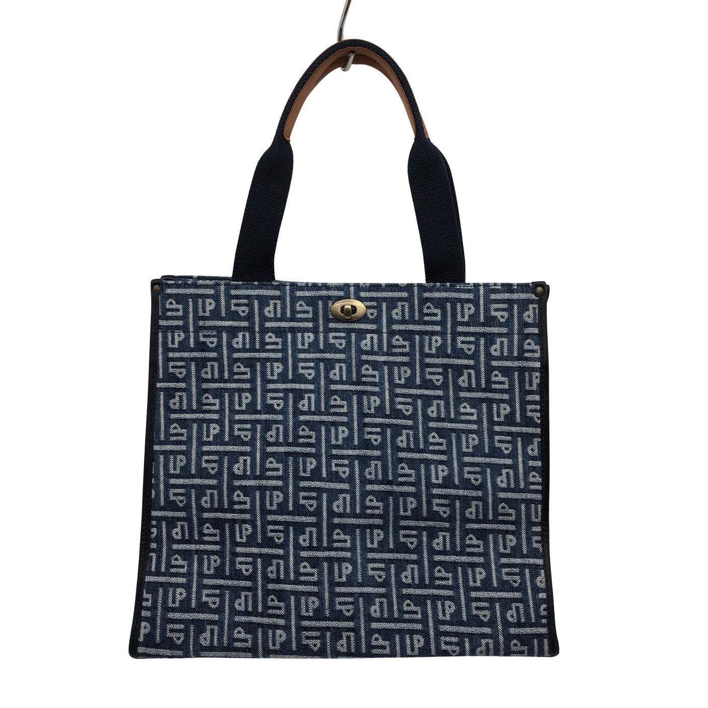 Unisex Lion of Porches - Handbag, size Maxi - Blue (1)