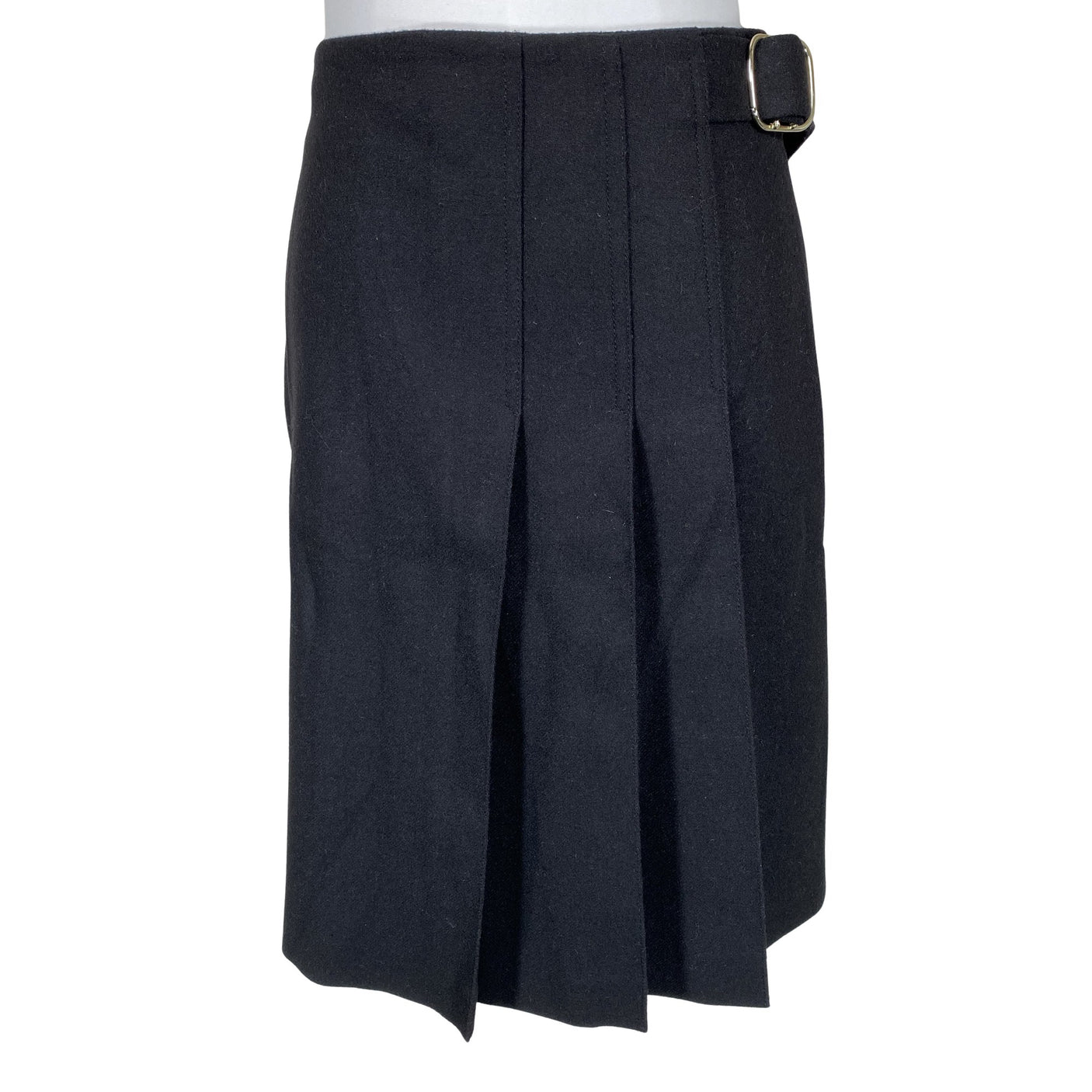 Unisex Massimo Dutti - Fabric skirt, size 38 - Black (1)