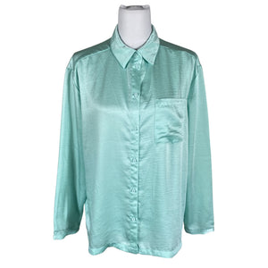 Unisex Saint Tropez - Blouse, size 40 - Turquoise (1)