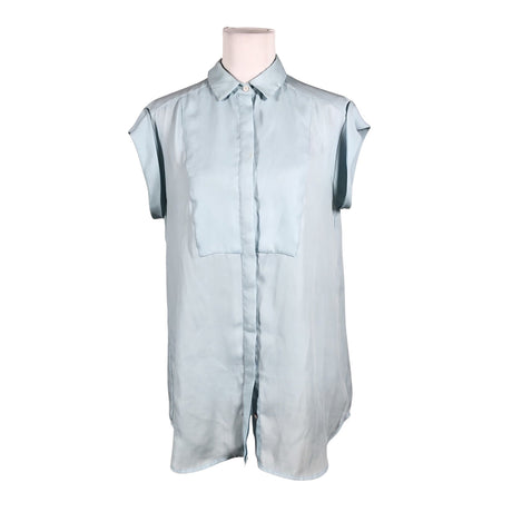 Unisex Armani Exchange - Short-sleeved blouse, size 40 - Light blue ()