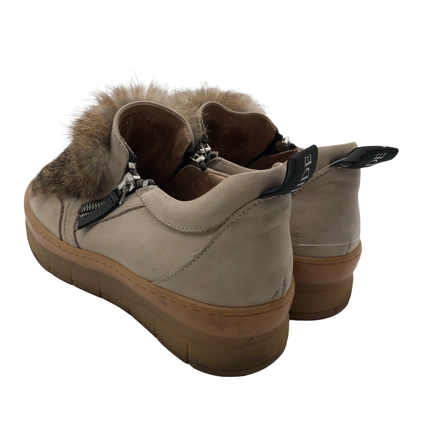 Unisex Nude of Scandinavia - Casual sneakers, size 39 - Beige (3)