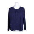 Unisex Nanso - Tricot shirt, size 40 - Blue ()