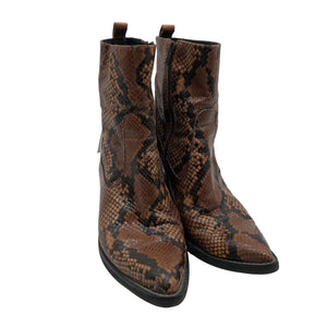 Unisex Nude of Scandinavia - Cowboy boots, size 40 - Brown (2)