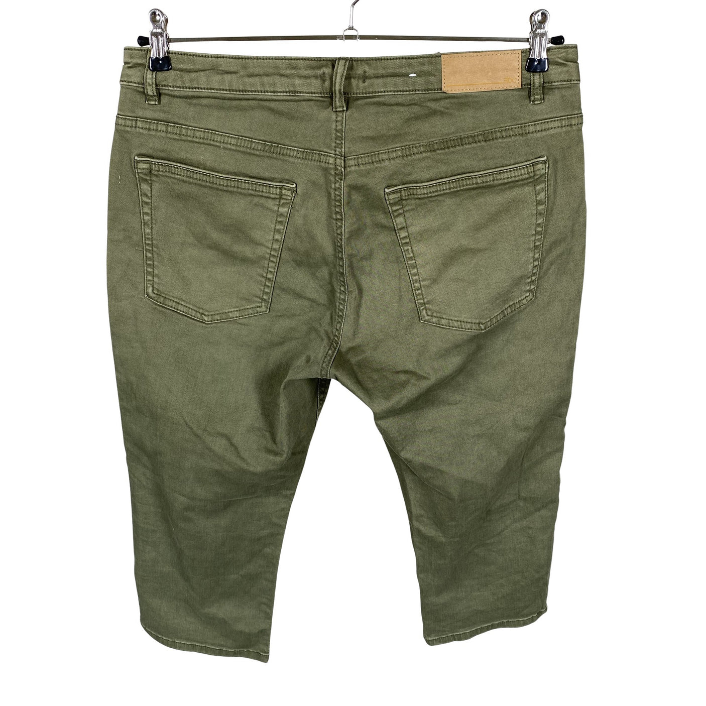 Unisex Esprit - Capri jeans, size 42 - Green (2)