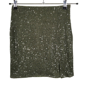 Unisex Na-KD - Party skirt, size 34 - Green (1)
