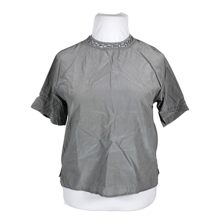 Unisex Express - Short-sleeved blouse, size 42 - Gray ()