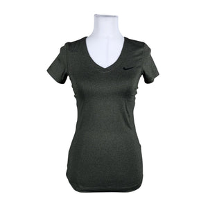 Unisex Nike - Sports shirt, short sleeve, size 36 - Green (1)