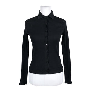 Unisex Massimo Dutti - Tricot shirt, size 36 - Black (1)