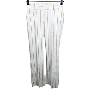 Unisex More&More - Straight leg trousers, size 38 - Natural white (1)