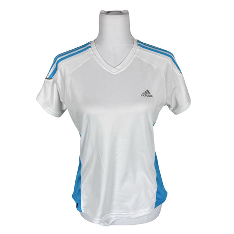 Unisex Adidas - Sports shirt, short sleeve, size 40 - White ()