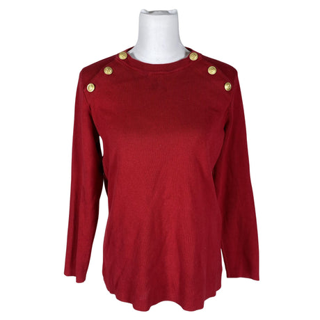 Unisex Petit Bateau - Sweater, size 40 - Red ()