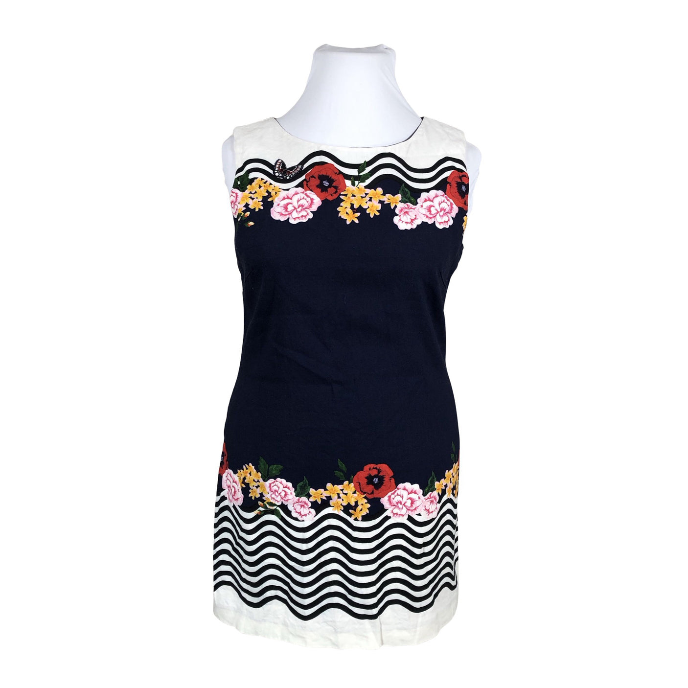 Unisex Desigual - Sheath dress, size 42 - Blue (1)