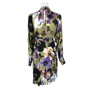 Unisex Kaiko - Schiffon dress, size 36 - Green (2)