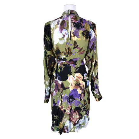 Unisex Kaiko - Schiffon dress, size 36 - Green (2)