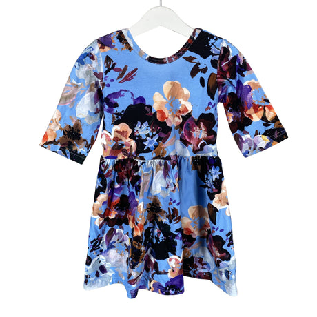Unisex Kaiko - Tricot dress, size 110 - 116 - Blue ()
