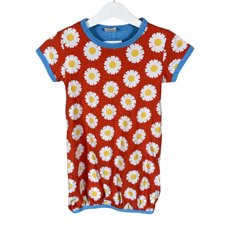 Unisex Maxomorra - Tricot dress, size 110 - 116 - Orange ()