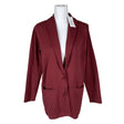 Unisex Nanso - Sweat jacket, size 38 - Wine red ()