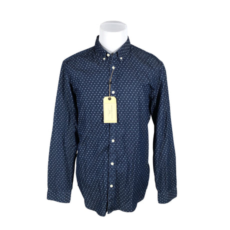 Unisex Selected - Collared shirt, size XL - Blue ()