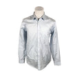 Unisex Selected - Collared shirt, size S - Light blue ()
