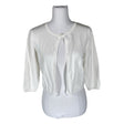 Unisex Peter Hahn - Cardigan, size 36 - White ()