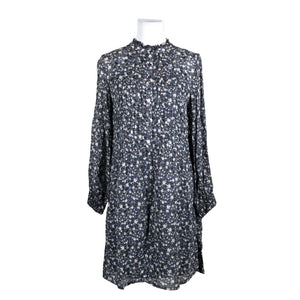Unisex Part two - Schiffon dress, size 38 - Blue (1)