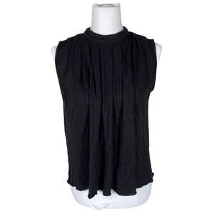 Unisex Lille - Tricot tank top, size 38 - Black (1)